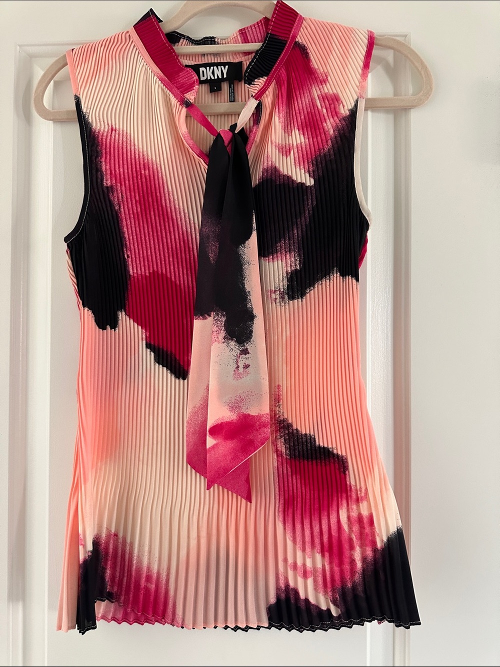 DKNY Accordion Top